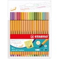 thumbnail image 1 of Bolígrafo Fineliner STABILO point 88 Estuche de 18 Colores Surtidos, 1 of 8
