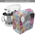 thumbnail image 2 of Colorful Stand Mixer Cover, Multicolored Scribbled Circles Abstract Geometric Patterns Contemporary Design, Kitchen Appliance Organizer Bag Cover with Pockets, 5 Quarts, Multicolor, by Ambesonne, 2 of 4