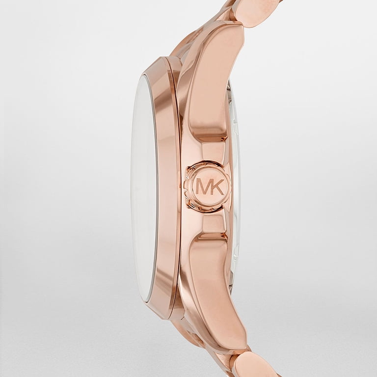Michael Kors Rose Gold Bradshaw Pave Crystal Logo Ladies  display picture 2