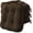 Brown-new, variant on Dining Chair Cushions 2 Pack, Thick Chairs Pads for Indoor Kitchen Room - Washable, Non-Slip Memory Foam Seat Cushion with Ties, 16.5"x16.5"x 3.5", Set of 2, Wine New