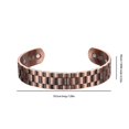 thumbnail image 2 of New Alloy Magnetic Bracelet Arthritis Pain Relief Bangle Healing Therapy Bracelet, 2 of 5