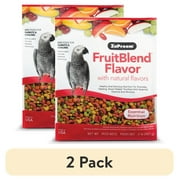 (2 pack) ZuPreem FruitBlend Flavor Bird Food with Natural Flavors for Parrots & Conures