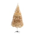 thumbnail image 1 of ALEKO Artificial Indoor Christmas Holiday Tree - 8 Foot - Gold Glitter, 1 of 9