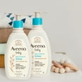 thumbnail image 3 of Aveeno Baby Daily Moisture Lotion with Nourishing Oat, 2 x 12 fl. oz, 3 of 9