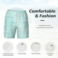 thumbnail image 5 of Balery Blue Bright Mens Swim Trunks Swim Shorts for Men Quick Dry Inseam Beach Shorts with Compression Liner Pocket-3X-Large, 5 of 9