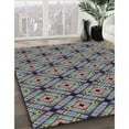 thumbnail image 2 of Ahgly Company Indoor Rectangle Patterned Dark Gray Novelty Area Rugs, 2' x 5', 2 of 6