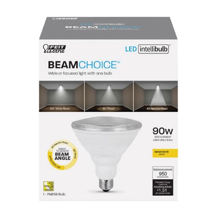 

Feit Electric Feit Electric PAR39/ADJ/930CA Intellibulb BeamChoice Dimmable LED Bulb