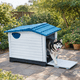 thumbnail image 3 of Casa Para Perro  Grande plástica 111x83x81cm Térmica Ajolopet color azul, 3 of 9