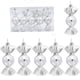 thumbnail image 5 of Wmhnj Adornos navideños de plstico electrochapado para rbol, juego de 5 piezas, decoracin para escaparates, dulces, mostradores y fiestas navideñas., 5 of 8