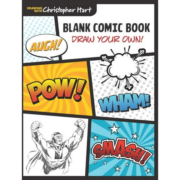 Blank Comic Book: Draw Your Own! (Paperback)