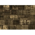 thumbnail image 1 of Ahgly Company Indoor Rectangle Patchwork Brown Transitional Area Rugs, 8' x 10', 1 of 4