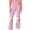 Pink Axolotl, variant on DISNIMO Orange Thanksgiving Turkey Girls Bell Bottom Stretchy Knit Pants Summer Flare Ribbed Bootcut Leggings 5-6 Years Kids Workout Dancing Yoga Bell Bottoms Leggings with Pockets