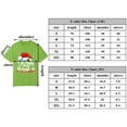 thumbnail image 3 of Christmas Tee Team Santa Claus Christmas Family Matching Pajama Funny Xmas T-Shirt, OdeJous Green XX-Large, 3 of 5