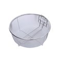 thumbnail image 1 of Stainless Steel Fryer Basket Cooking Tool French Fries Holder for Restaurant Round 23cmx23cm, 1 of 7