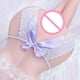 thumbnail image 5 of Tanga ahuecado Sexy para mujer, ropa interior de entrepierna abierta, bragas de encaje sin entrepierna con lazo, talla grande m-xxl, gran oferta, 5 of 5