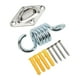 thumbnail image 4 of Swing Hanger Set Burr Free High Hardness 551lb Capacity Stainless Steel Ceiling Hanging Kit for Swings for Hammock, 4 of 8