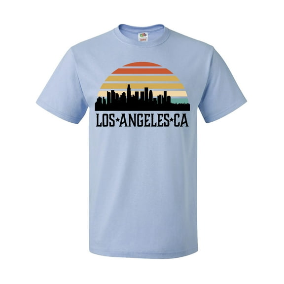 Inktastic Los Angeles California Skyline Retro T-Shirt