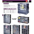 thumbnail image 3 of ZJTER PDC-39BK 39 Drawers Cabinet Part Organizer 19" H x 15" W x 7" D, 3 of 8
