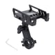 thumbnail image 2 of Soporte para teléfono de bicicleta Universal Bike Motocicleta 360  degree Rotación  ajustable Negro kusrkot Soporte para teléfono móvil, 2 of 8