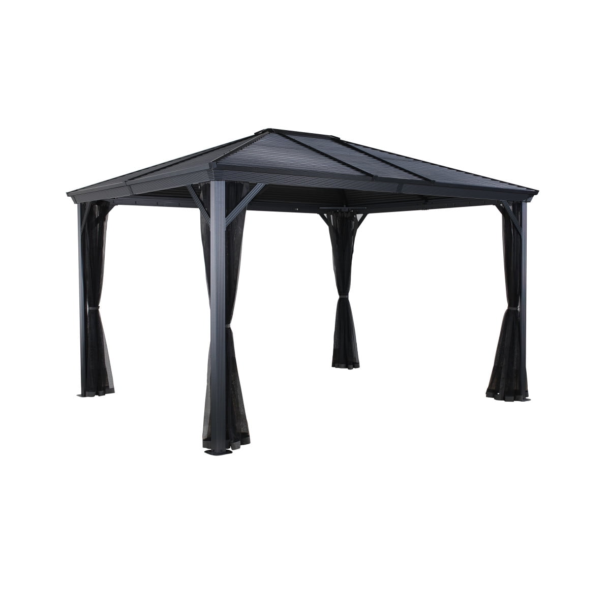 Sojag Ventura 10 x 12 x 9 ft Dark Grey Gazebo