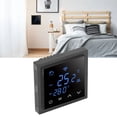 thumbnail image 1 of Floor Heating Thermostat, LED Screen Design Home Heating System Thermostat  for Apartment White,Black, 1 of 7