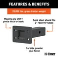 thumbnail image 2 of Curt Hitch 48326 Pintle Hook Mounting Plate, 2 of 2