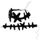 thumbnail image 1 of CRILSTYLEO 2Ud Brazaletes Punk Con Distintivo Para Y Estilo Personal, 1 of 8