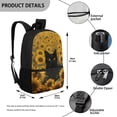 thumbnail image 5 of Uorisanigo Kids Cute Capybara Backpack School Casual Sport Daypack for Girls Boys 5-15 Year Large Capacity Travel Rucksack for School, Camps and Travel, 5 of 6