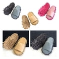 thumbnail image 1 of s de trapeador,s zapatos polvo piso limpiador suciedad,herramienta de limpieza de cabello desmontable portátil, fregar mujeres barredora Macarena Zapatillas de trapeador, 1 of 8