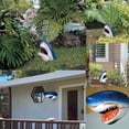 thumbnail image 2 of Teissuly Great White Shark Garden Art Statue, Lifelike Hand-Painted Carve Decoration to Gardens and Swimming Pools, Truly Unique Gift for Indoor or Outdoor Teissuly WER202309200894, 2 of 9