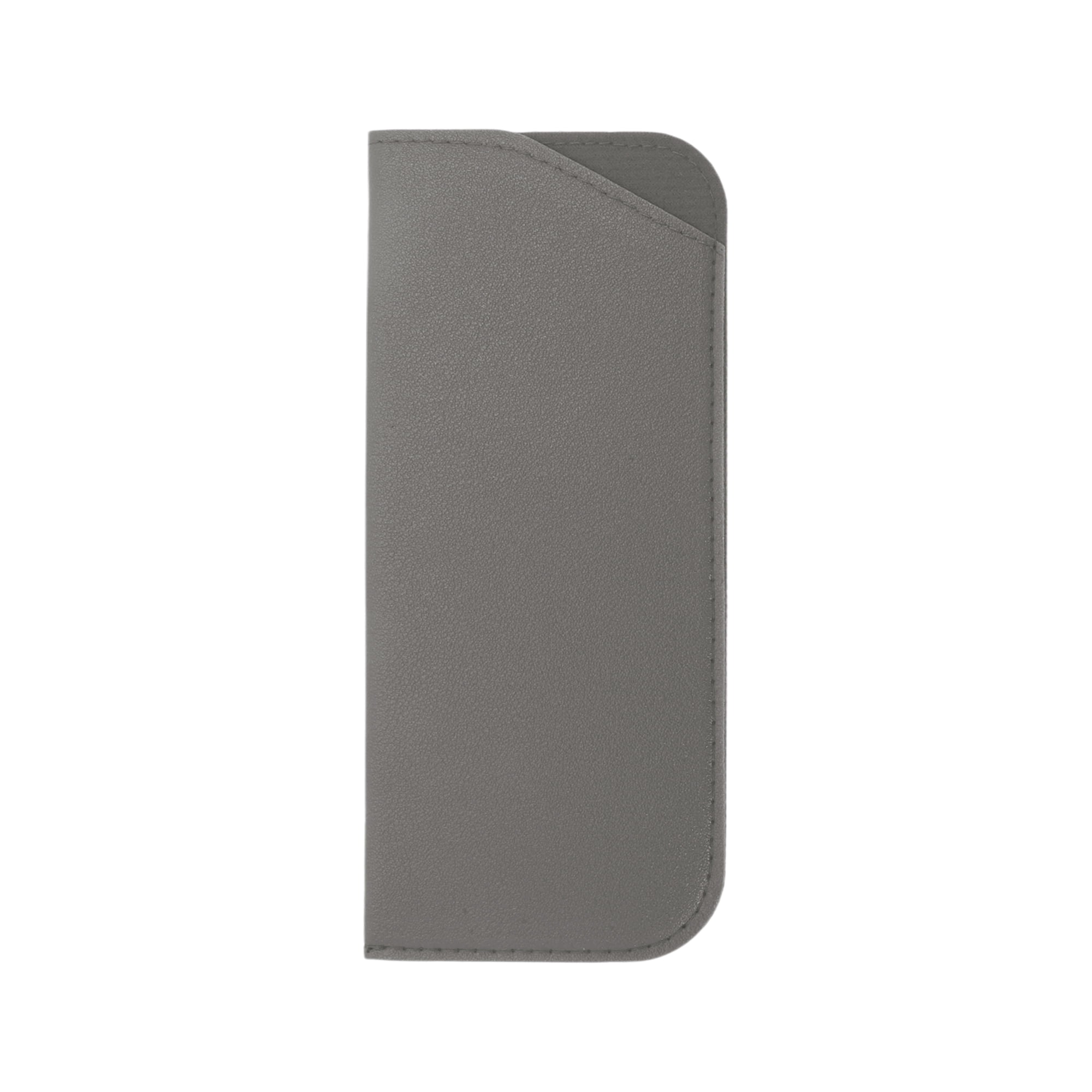 Unique Bargains Eyeglass Pouch Portable Eyeglasses Storage 1 Pc Deep Gray
