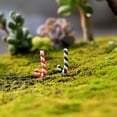 thumbnail image 4 of GROWTH TANK 10 Pieces Micro Landscape Decors Mini Resin Garden DIY Craft Snowaman Statue, 4 of 7