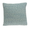 thumbnail image 2 of Parkland Collection PILB11076P Tobi Blue & Tan Square Transitional Pillow Cover with Poly Insert - 20 x 20 x 7 in., 2 of 3