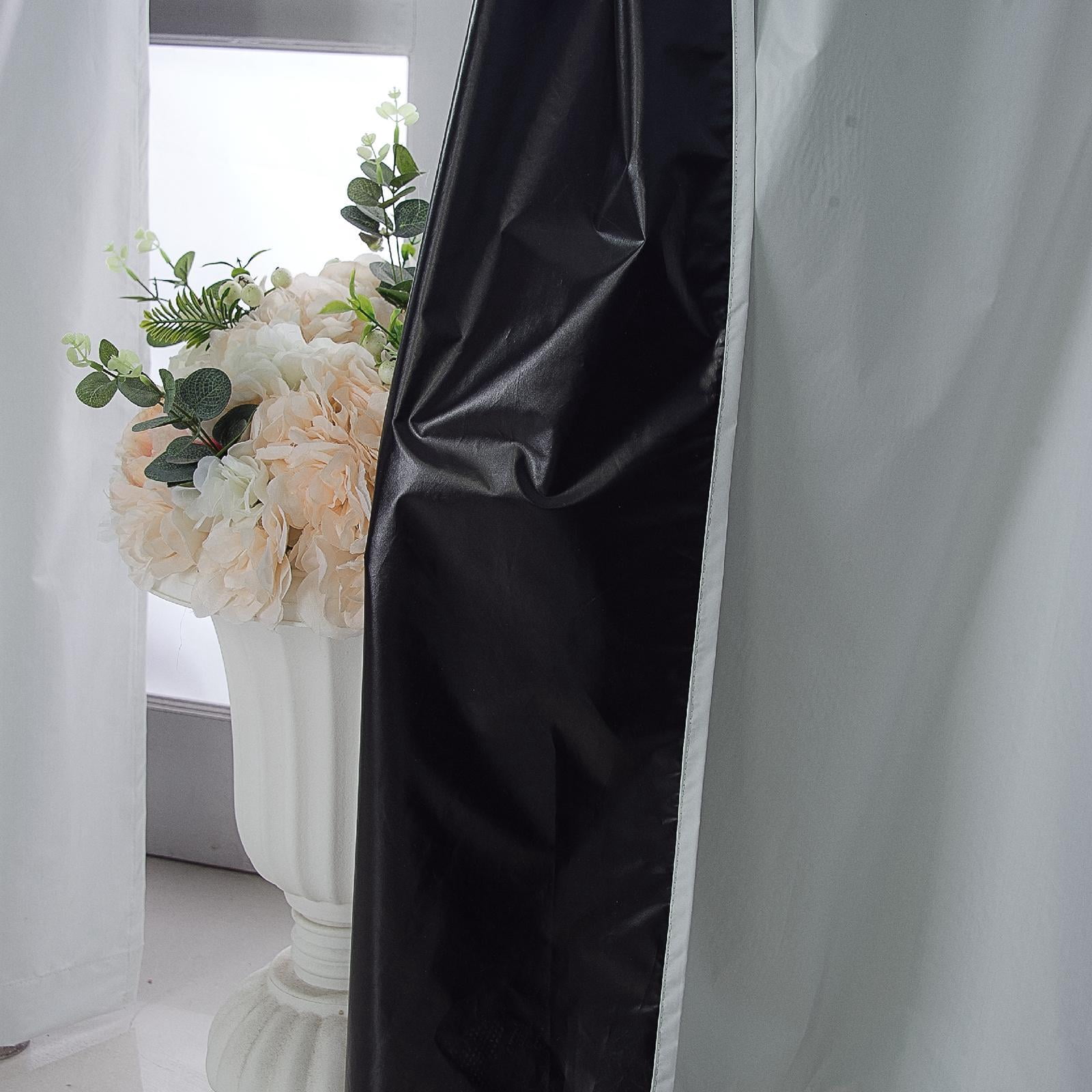 Privacy Curtain Panel Outdoor Drape for Lanai Cabana Porch Garden , 54x84inch