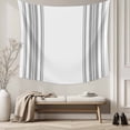 thumbnail image 5 of Grey Striped Large Tapestry for Bedroom Wall Hanging Tapestry,Modern White Striped Abstract Art Aesthetics Ceiling Backdrop Tapestries Poster Blanket Wall Decor for Teens Room Living Room 85" x 90", 5 of 8