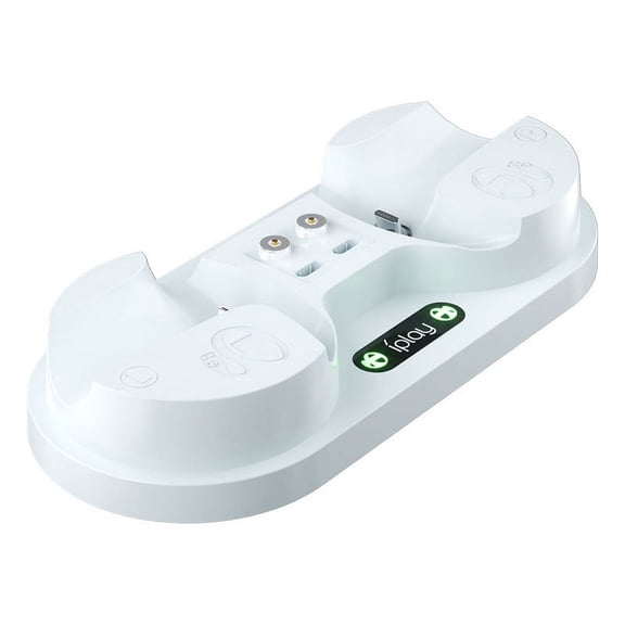 Dual Fast Charging Station for PSVR2/PlayStation VR2 Sense Controllers - Portable LED Charger Dock with Magnetic Connectors, Anti-Slip Base & USB-C Cable | PS5 VR2 Accessories