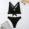 thumbnail image 4 of BeAi Two Piece Swimsuit for Women Over 50 Bikini Sets for Women Sexy Thong Swimwear for Women Tummy Control One Piece Modest Tankini Sets for Women Criss Cross Back Previous Orders, 4 of 6