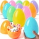 thumbnail image 1 of Huevos de Pascua JOYIN, 12 unidades, grandes, pastel, 15 cm, rellenables de plástico, 1 of 9