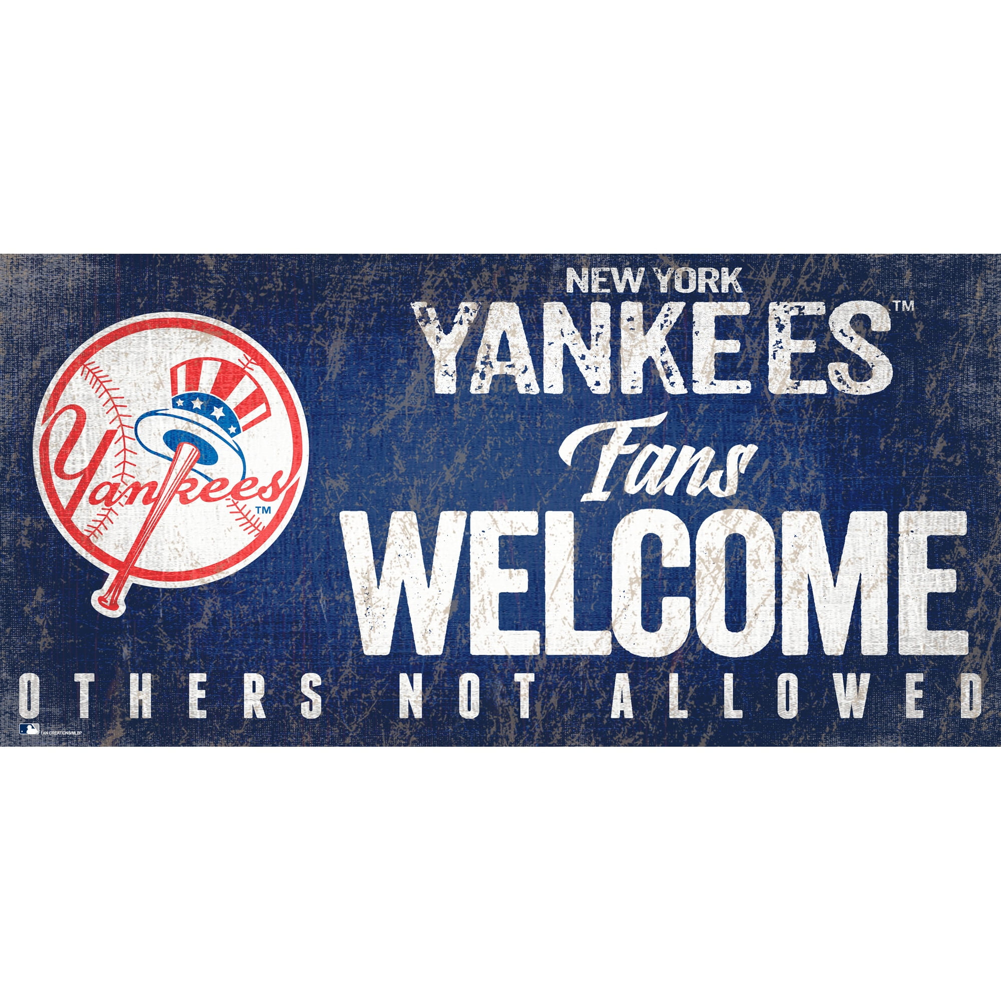 New York Yankees 8'' x 10.5'' Fans Sign