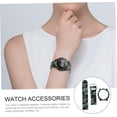 thumbnail image 2 of HUGFEGWE 1 Set Strap Case Soft Watchband Adjustable Silicone Watchband Silicone Watch Band Shell for Watchband Watch Case Watch Replace Accessory Protective Case Printing Silicone Strap CJB91-139994, 2 of 9