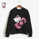 thumbnail image 3 of Sudadera de calle para mujer, sudaderas con capucha para mujer, sudaderas con estampado de dibujos animados, sudadera corta con estampado de HELLO KITTY para mujer, 3 of 5