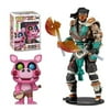 Games:Five Nights at Freddy's Pizza Simulator - Pigpatch Collectible Figure + Toys Mortal Kombat Sub Zero Bloody Frozen Over Skin 7 Action Figure, Pack of 2