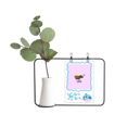 thumbnail image 1 of Vase Suspendu en Verre Transparent Art Déco Insecte Licorne Décoration Bouteille, 1 of 2
