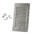 thumbnail image 1 of Ventilación con persianas,RV rectangulares de ventilación con persianas de acero inoxidable,Ventilación de la cubierta de la rejilla con persianas Rejilla de ventilación,Reemplazo del panel, 1 of 9