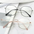 thumbnail image 4 of YCNYCHCHY Men's And Women's Flat Lenses Blue Light Myopia Prevention Trendy Eyeglass Frames Retro Eyeglass Frames, 4 of 7