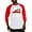 Red/White, variant on CafePress - Christmas Berner Red Truck Baseball Jersey - Cotton Baseball Jersey, 3/4 Raglan Sleeve Shirt