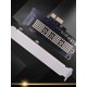 thumbnail image 2 of SSD Riser Hard Disk Card Reader M.2 Adaptador a PCI-E X1 Tarjeta NGFF NVME PCIe Alta velocidad 4x 8x 16x Soporte 2230 2242 2260 2280, 2 of 9