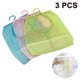 thumbnail image 1 of 3 uds. Bolsa de pinzas para ropa, cesta de almacenamiento con ganchos, almacenamiento de red colgante, bolsa de almacenamiento multiusos portátil para armario de baño, cesta de lavandería Kuyhfg Sin marca, 1 of 5