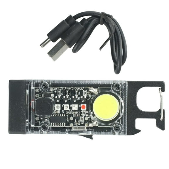 Flashlight Usb C, 1500 Lumens Small Powerful Flashlight With Solar Panel