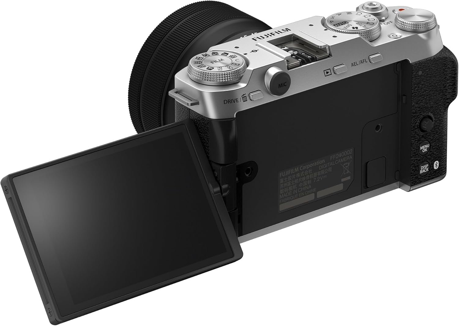 Fujifilm X-M5 Mirrorless Camera, Silver - Walmart.com